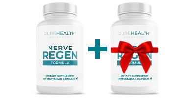 Nerve ReGen Formula bottle plus free bottle